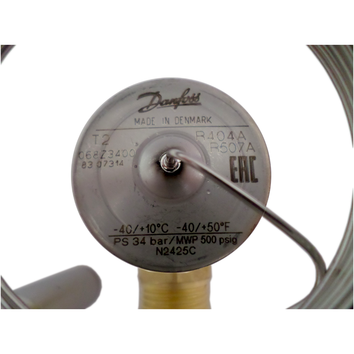 Corpo Para Válvula Exp. Ts 2 Danfoss 068z3400 Topo Códigos