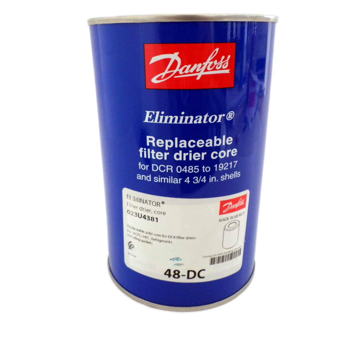 Elemento Filtrante 48 Dc Danfoss 023u4381 Frente