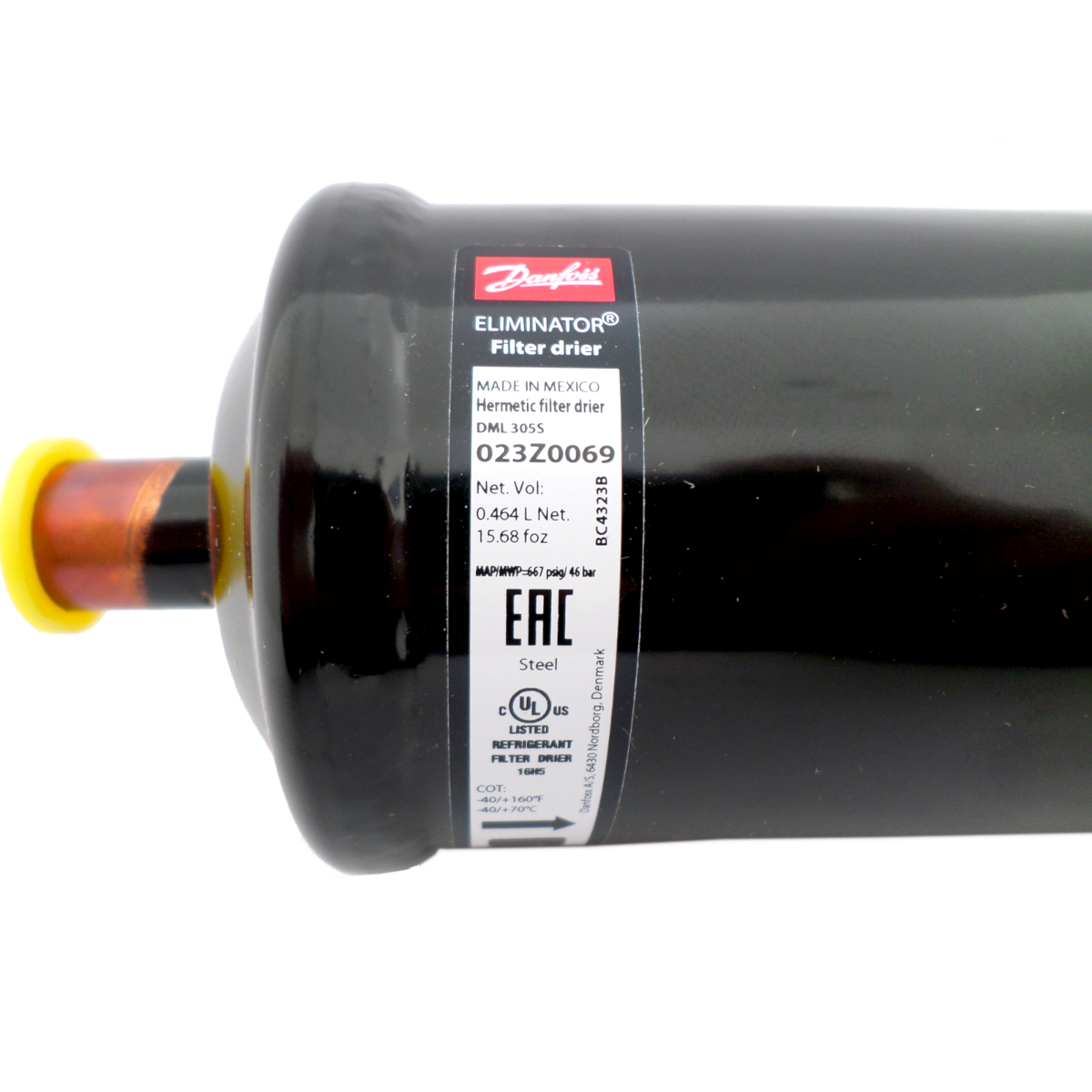 Filtro Secado Dml 305s 58 Solda Danfoss 023z0069 (3)