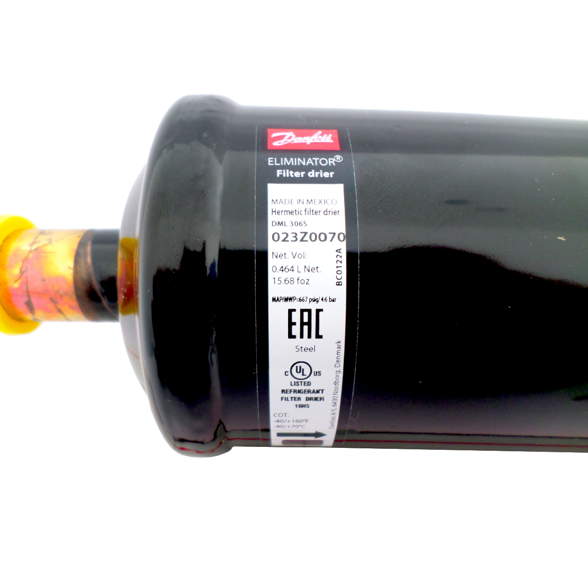 Filtro Secador Dml 306 Solda Danfoss 023z0070 (3)