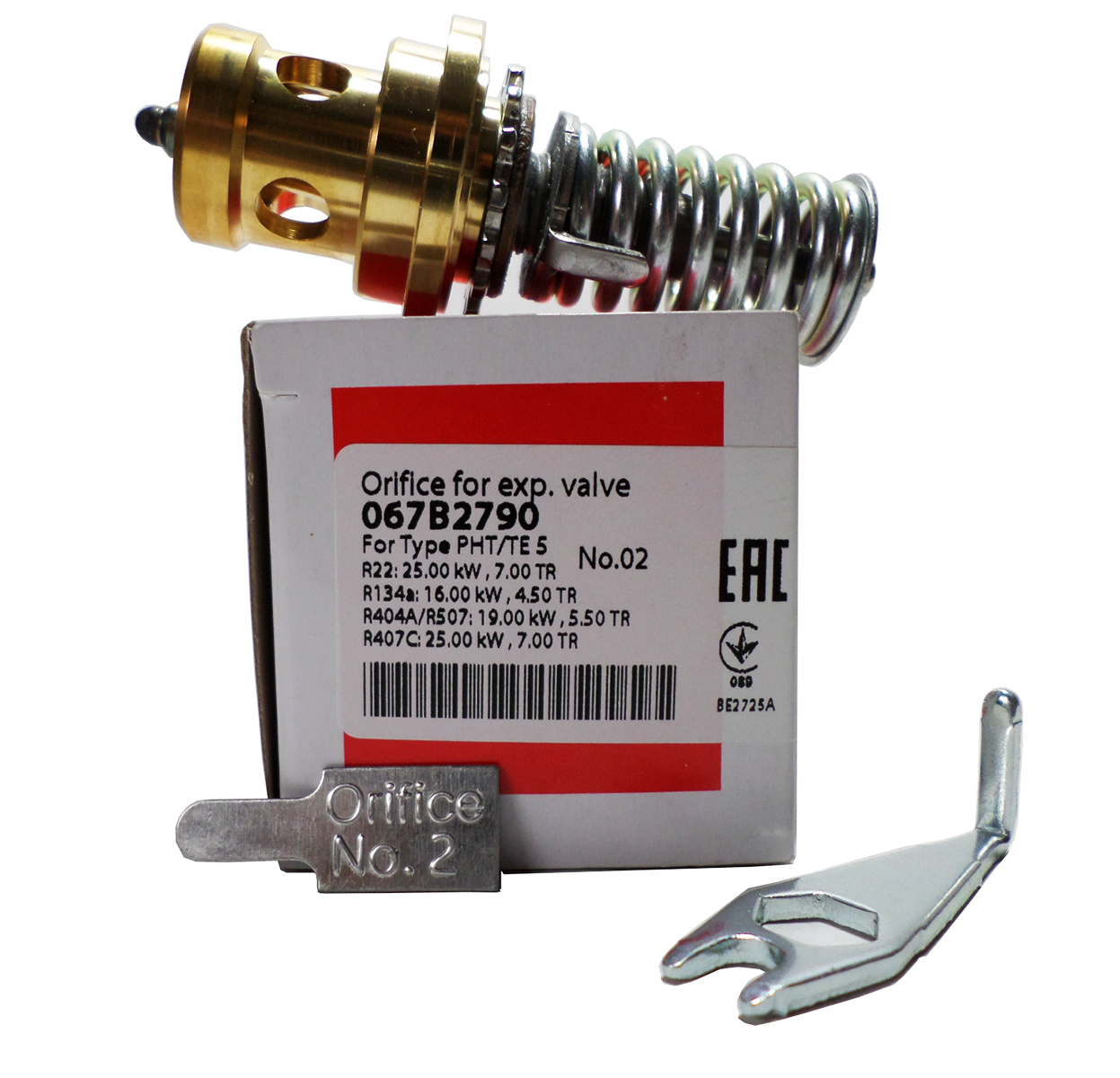 Orificio Nº 2 Para Valvula Expansao T5 Te5 Danfoss 067b2790 (4)