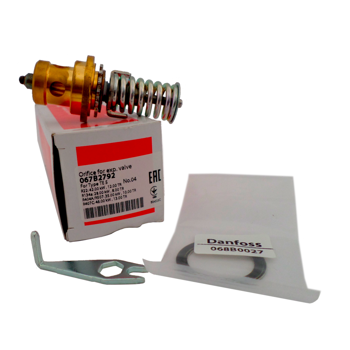 Orificio Nº 4 Para Valvula Expansao T5 Te5 Danfoss 067b2792 (1)